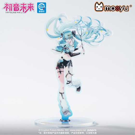 Vocaloid Hatsune Miku Running Series Moeyu Miku Merch Acrylic Rotatable Standing